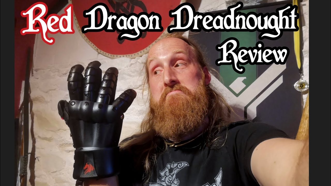 Red Dragon Dreadnought HEMA Sparring Gloves Reveiw.