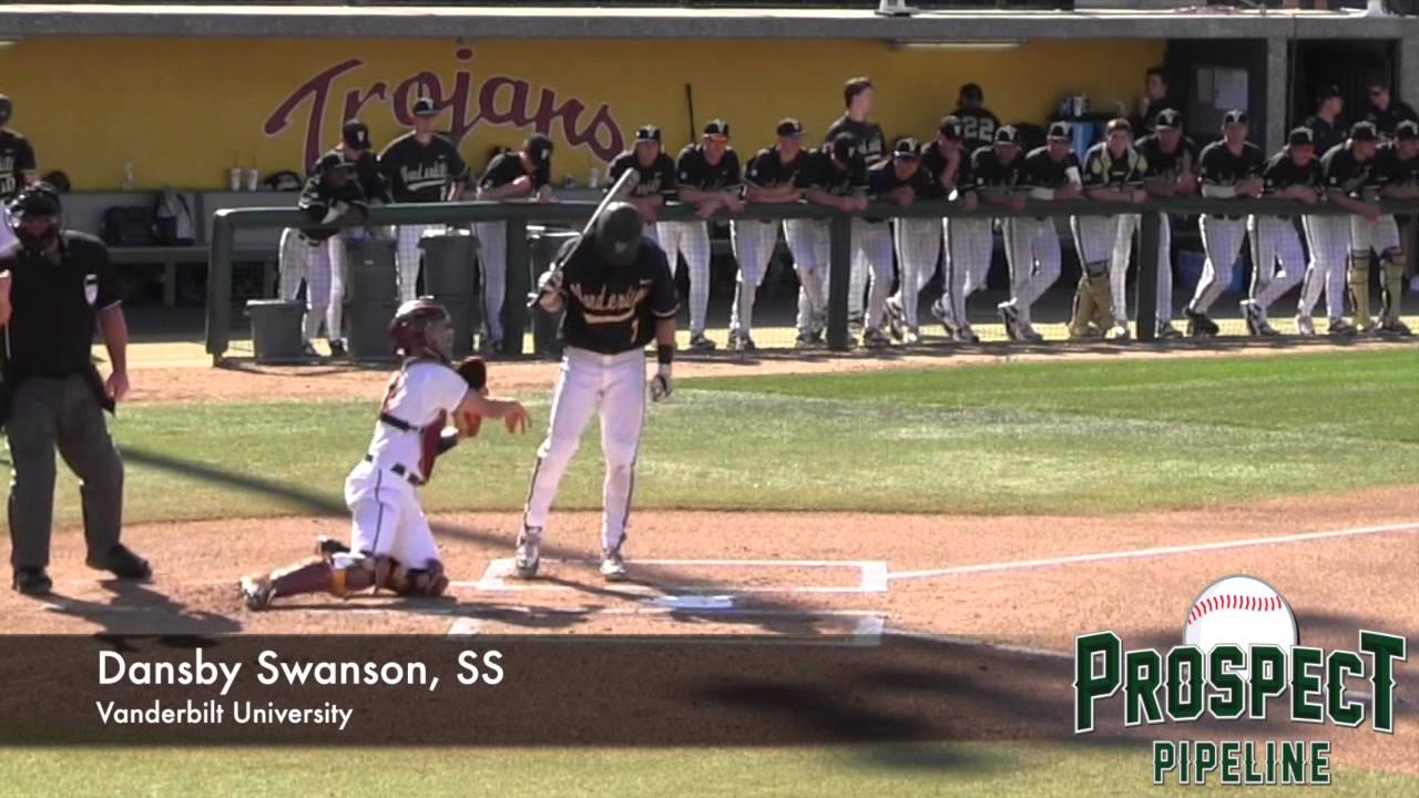 Dansby Swanson Prospect Video, SS, Vanderbilt University #mlbdraft @vandybaseball