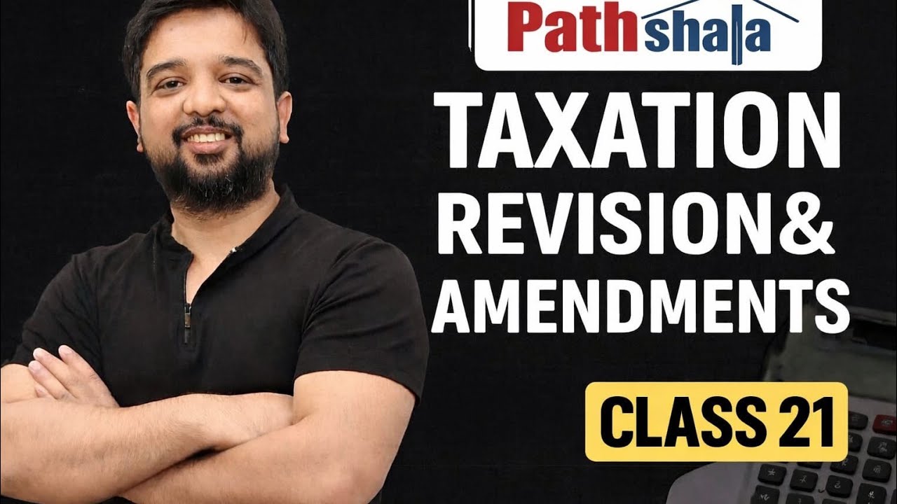 TAXATION REVISION  CLASS 21 II INCOME FROM OTHER SOURCE II CA/CMA/CS  MAY/SEP 26 & JAN 27