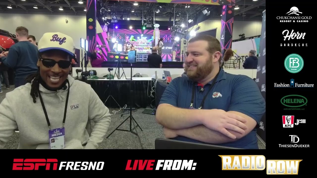 Stevie Johnson Full Interview at Super Bowl 60!