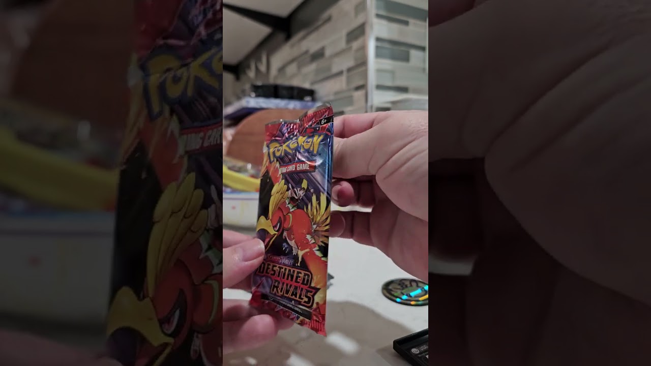 Comparison of a fake pokemon pack vs real pokemon pack