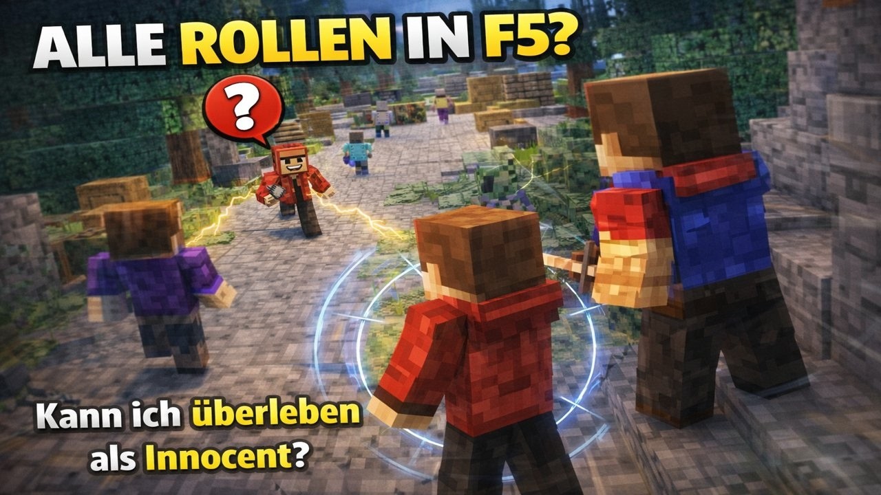 Minecraft Murdermystery aber in F5