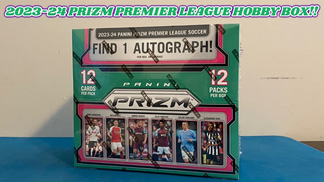 2023-24 Panini Prizm Premier League EPL Hobby Soccer Box Opening!!