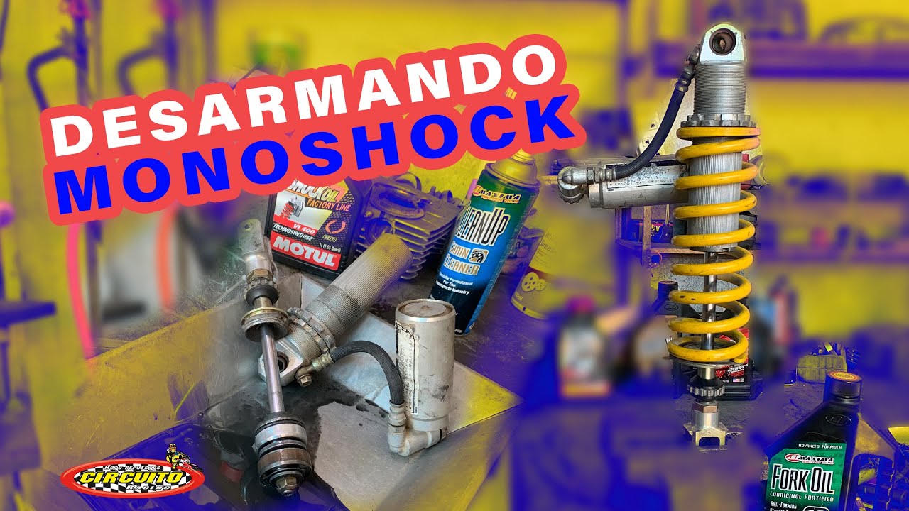 DESARMANDO SUSPENSION / MONOSHOCK A NITROGENO DE UNA YAMAHA TTR