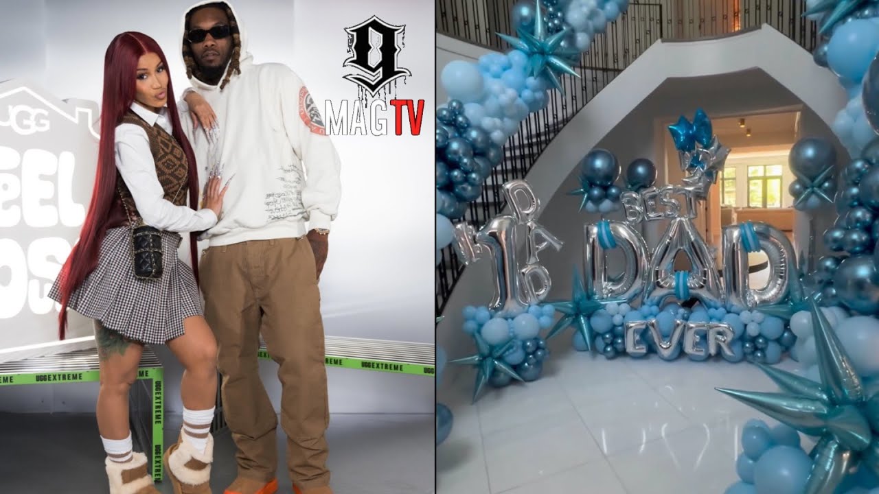 Cardi B Goes Cray Cray For Offset On Father's Day! 👨🏾‍🍳