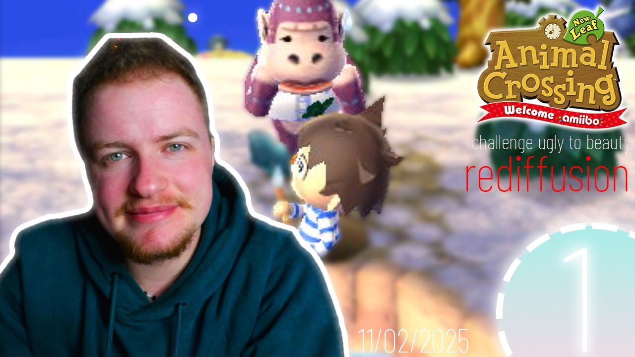 Challenge Ugly to Beauty sur ACNL - ep 1 (rediff 11/02/2025)