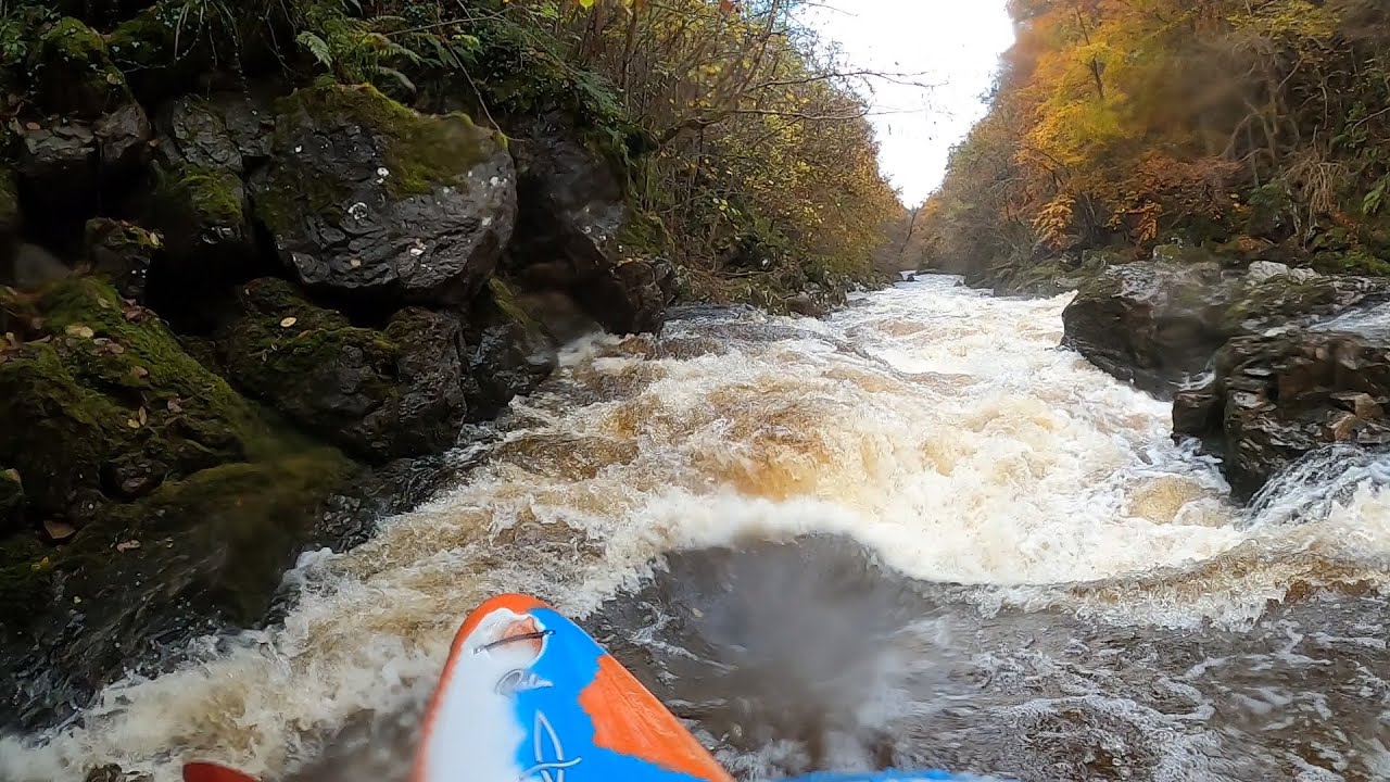 Kayaking the Braan Gorge SEPA 1.0 High