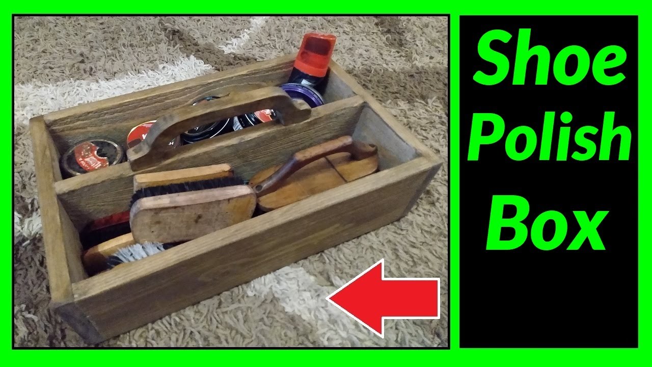 Making a Vintage Style Shoe Polish Box out of Pallet Wood