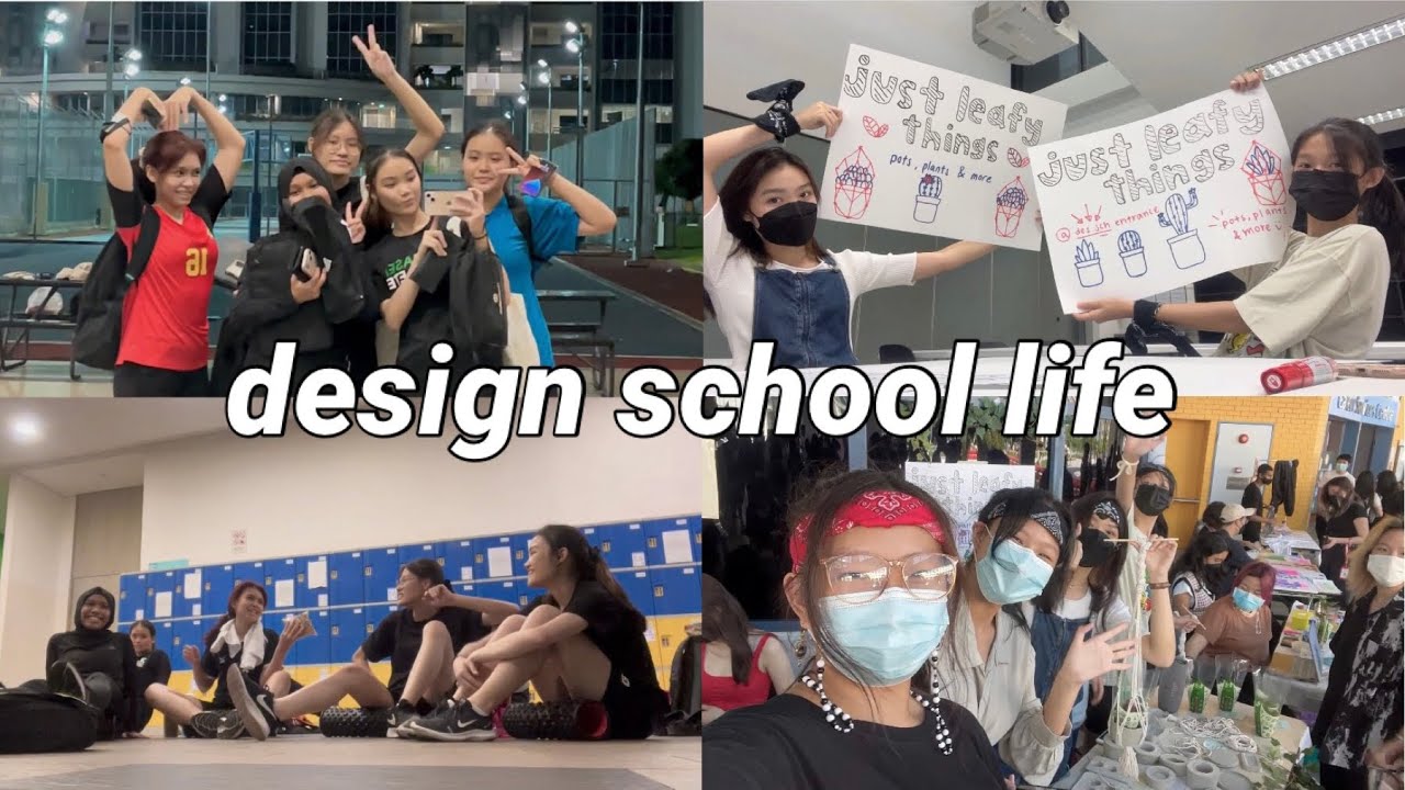 a week in my life as a design student in poly!
