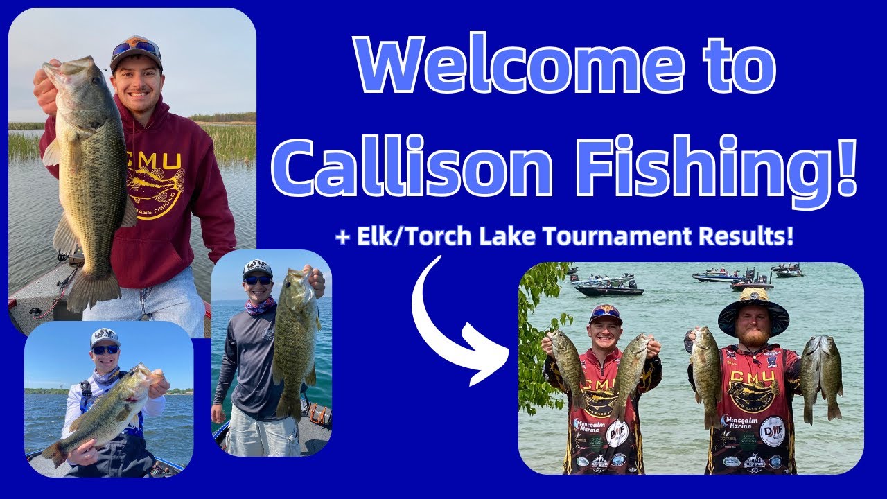 Welcome to Callison Fishing! First Video + Recap of my Elk/Torch Lake College Tourney