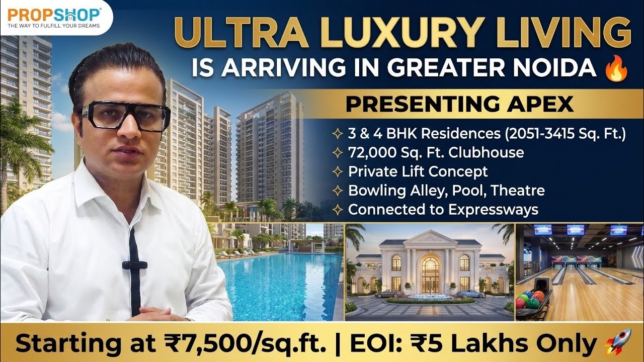 Best Investment Property in Greater Noida? | APEX Luxury Residences
