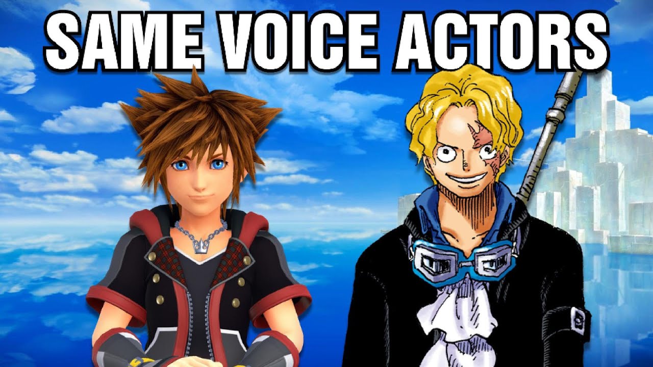 Kingdom Hearts Voice Actors in One Piece