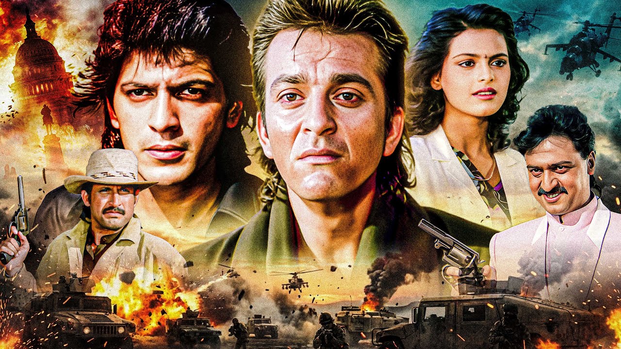 Sanjay Dutt और Chunky Pandey के एक्शन का तहलका | धमाकेदार Hindi Action Full Movie