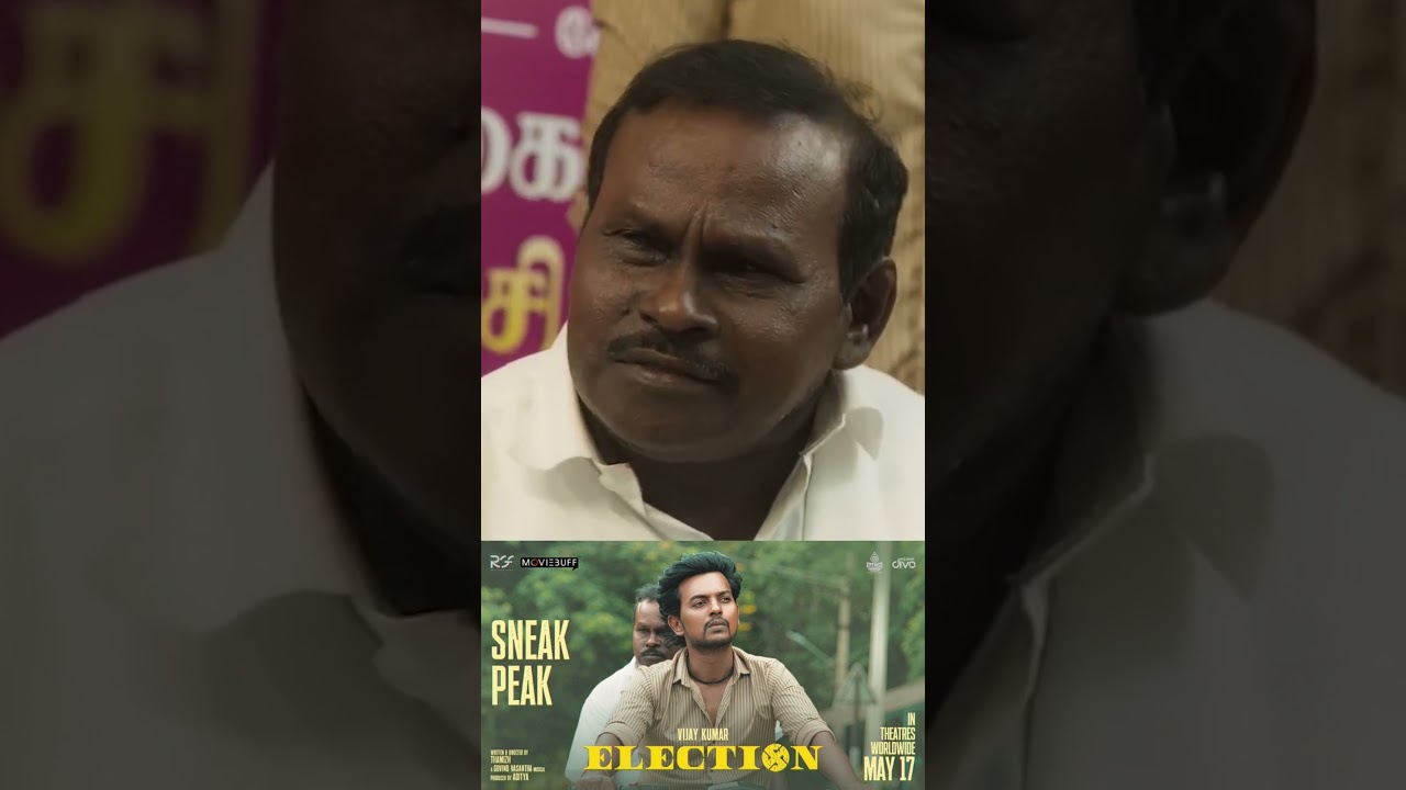 Election - Sneak Peek | Vijay Kumar | Preethi Asrani | Thamizh | Govind Vasantha #Shorts