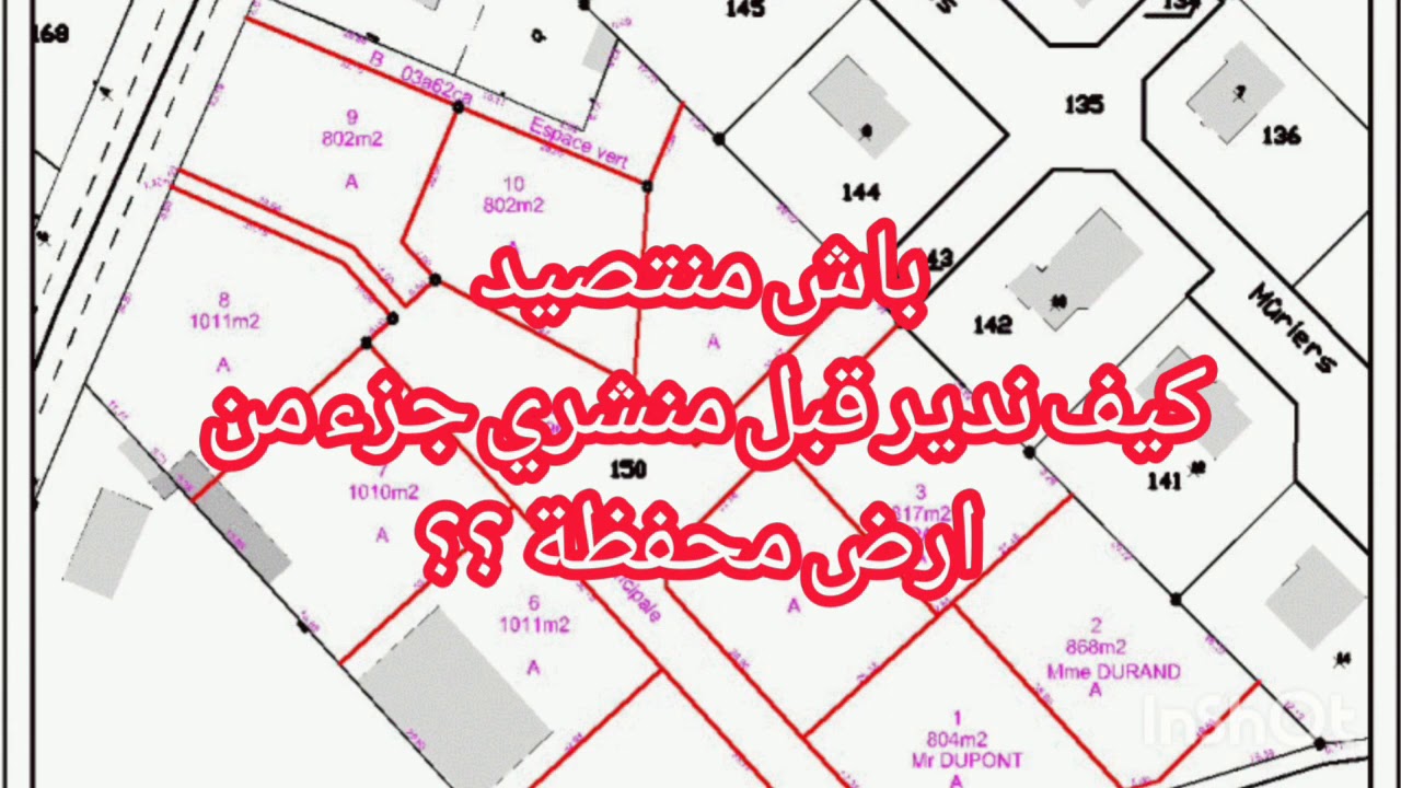 هام قبل ما تشري جزء من قطعة ارضية محفظة؟