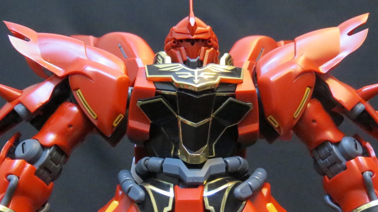 MG Sinanju review (3: Parts) Gundam Unicorn Full Frontal OVA plastic model review ガンプラ