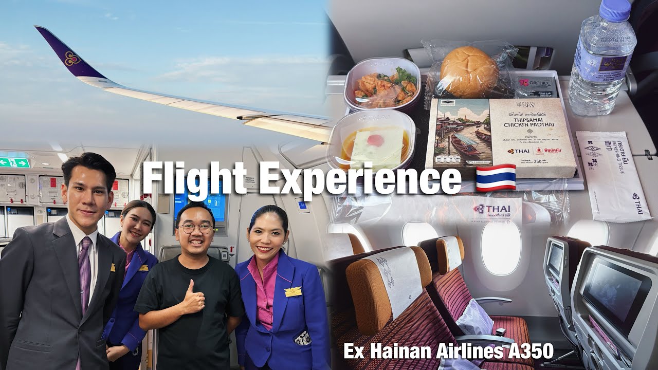 THAI Airways Airbus A350 | Bangkok to Jakarta Flight Experience (TG435)