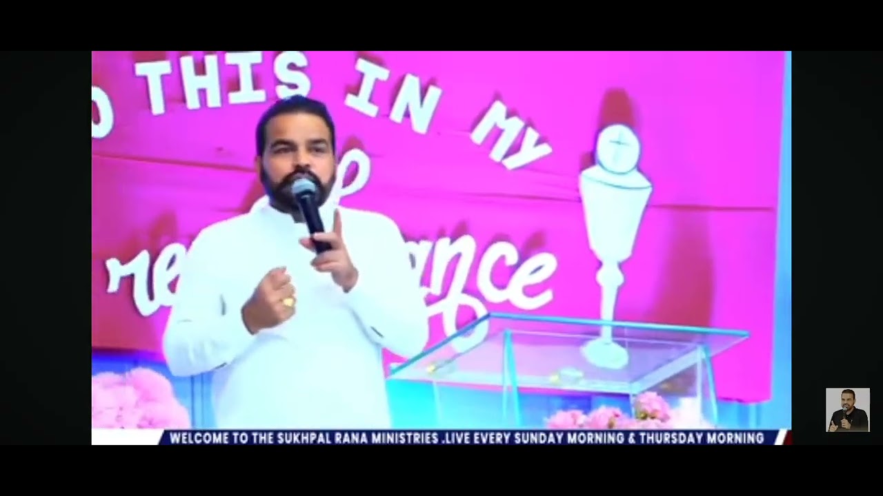 Powerful Sermon By Apostle Paul Sukhpal Rana ji.