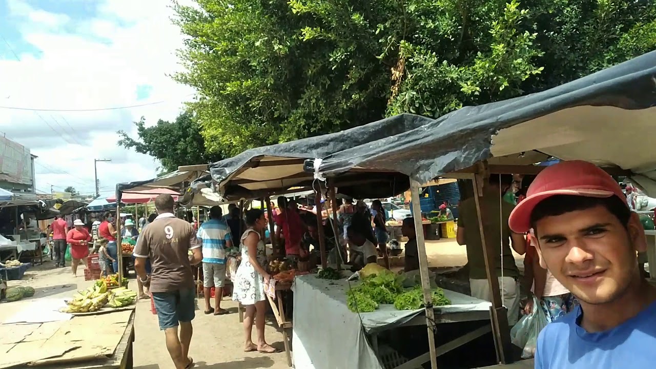 Lira Ciclista, mostrando a feira livre da Vila São José, Lagoa do Rancho AL