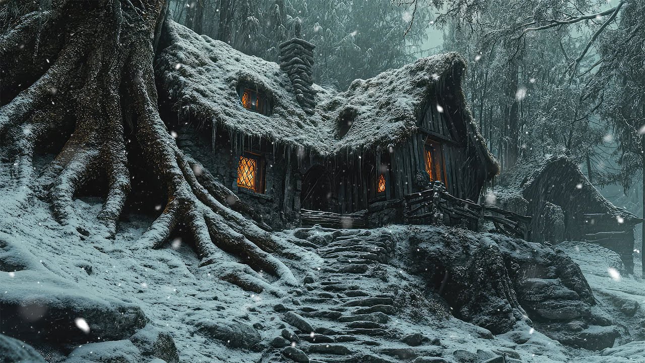 Whispers of the Rootbound Winter | Medieval Celtic Winter Ambience for Sleep & Relaxation