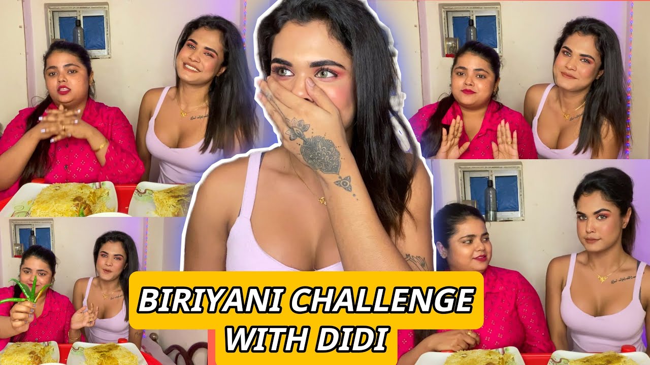 Biriyani Challenge with Sister || Punishment Gone Wrong