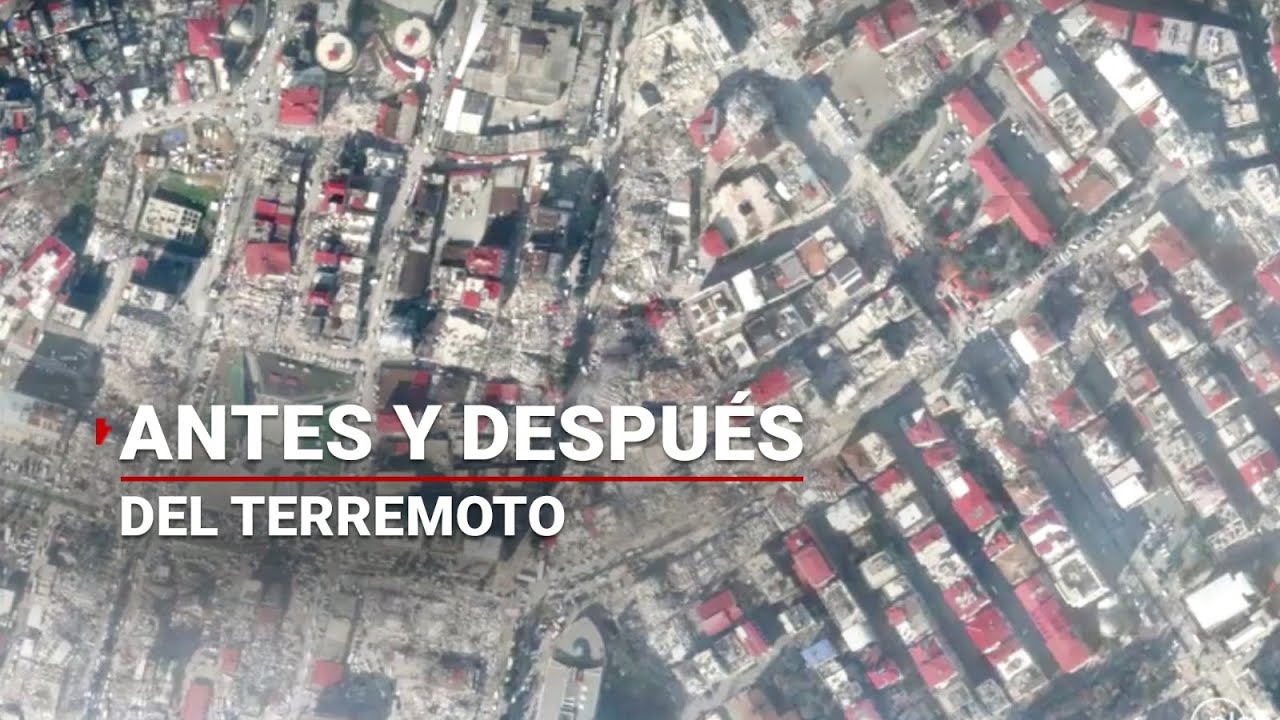 #IMPACTANTE | Imágenes SATELITALES muestran la magnitud del TERREMOTO en Turquía