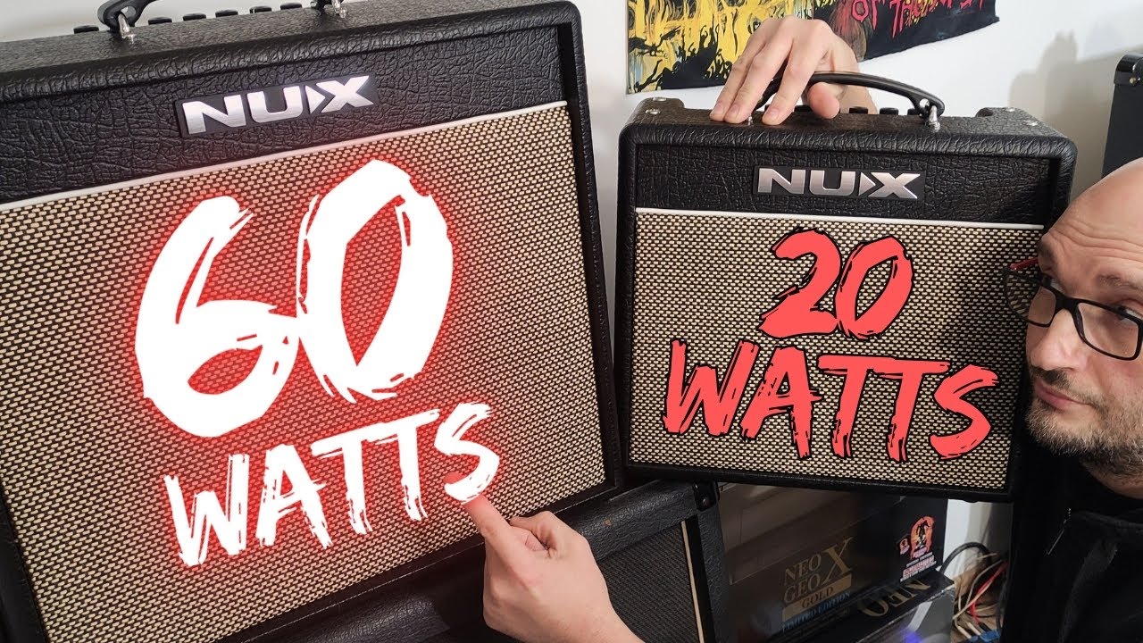 Pratique, répètes ou concerts, CET AMPLI PEUT TOUT FAIRE ! NUX Mighty 60 Mk2