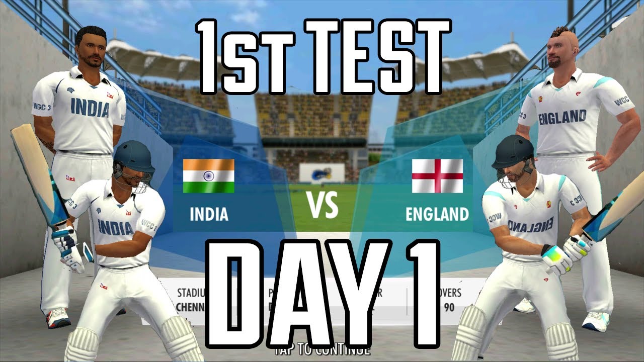Day 1 Highlights : India vs England 1st Test 2021 World Cricket Championship 3 Wcc 3 Test Gameplay