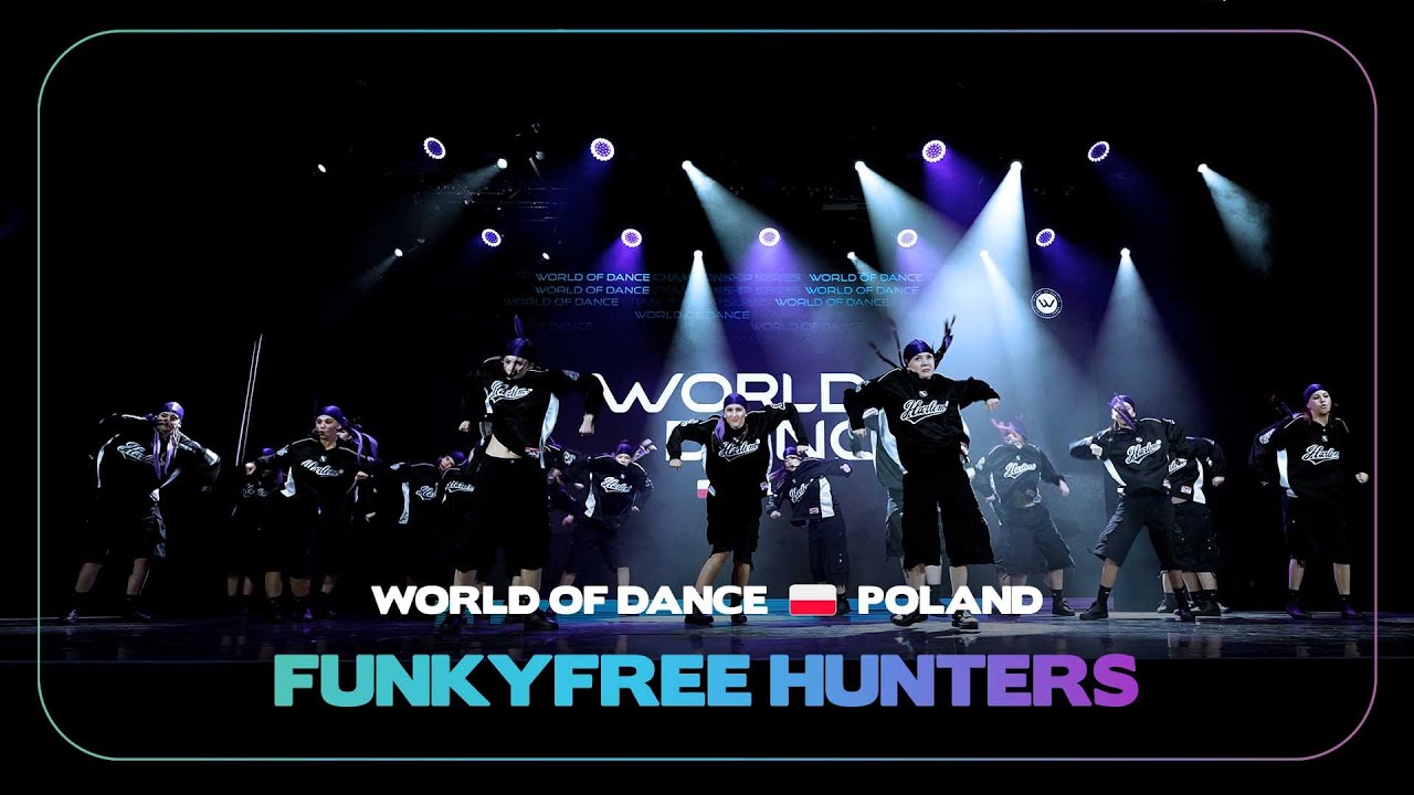 FUNKYFREE HUNTERS | Junior Team Division I World of Dance Krakow 2024 #WODPL24