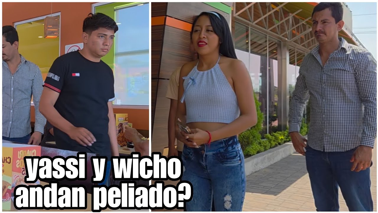 En pleno restaurante wicho y yassi grandes carotas se hacian/andan peliados?