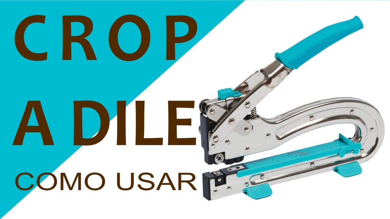 Como usar Crop a Dile 2 Big Bite | Alicate de Ilhós - Unboxing - Sem Igual Artesanato
