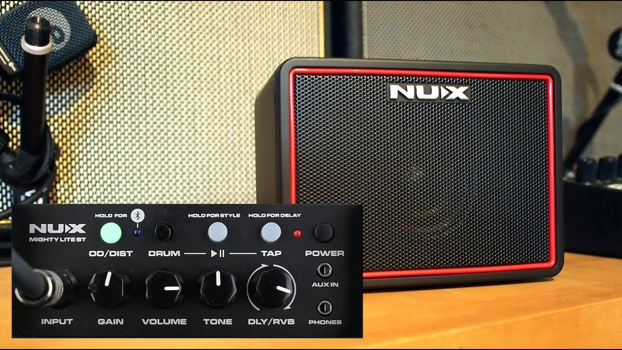 NUX // Mighty Lite BT Mini Modeling Guitar Amp (Demo)