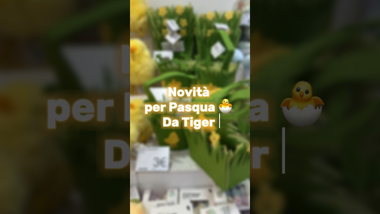 Novit&agrave; per #pasqua 🐣 da #tiger #flyingtigercopenhagen #flyingtiger