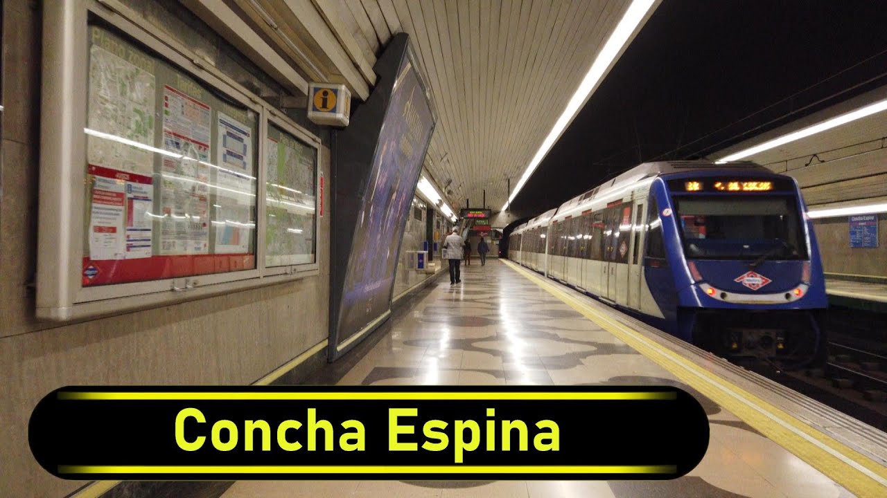 Metro Station Concha Espina - Madrid 🇪🇸 - Walkthrough 🚶