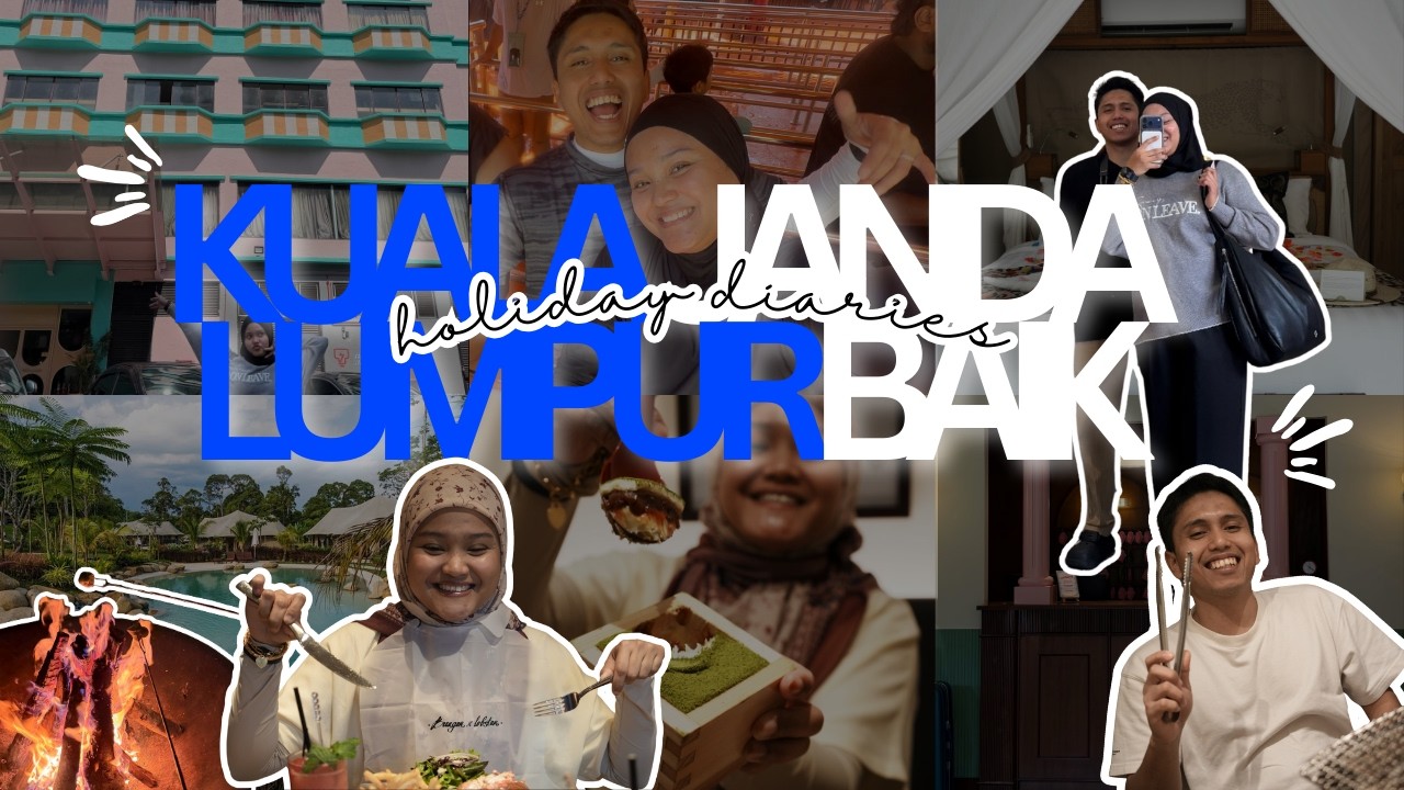 Holiday Diaries | went to Sunway Lagoon, the famous TRES Hotel & finally staying at Tiarasa Escape