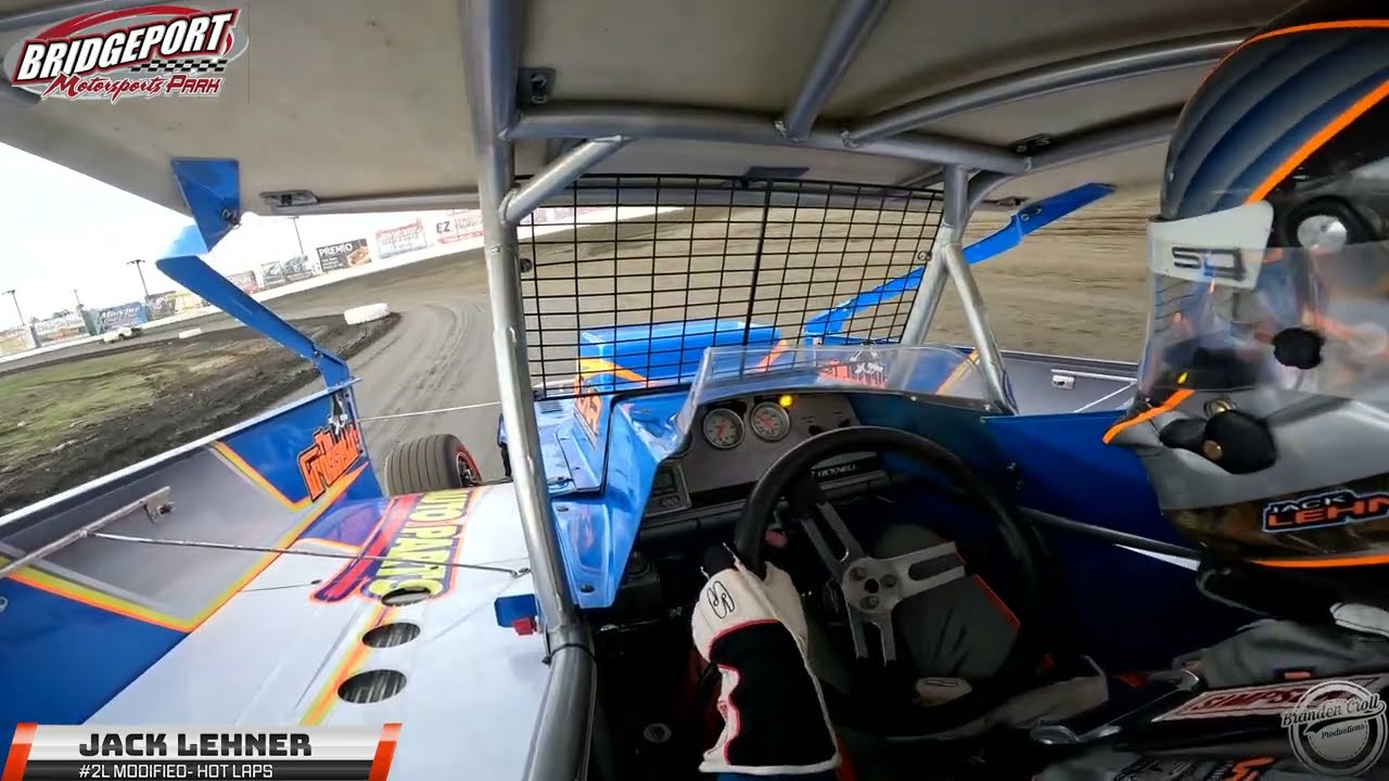 Jack Lehner On-Board Super DIRTcar Modified Hot Laps at Bridgeport Speedway April 23rd, 2023!