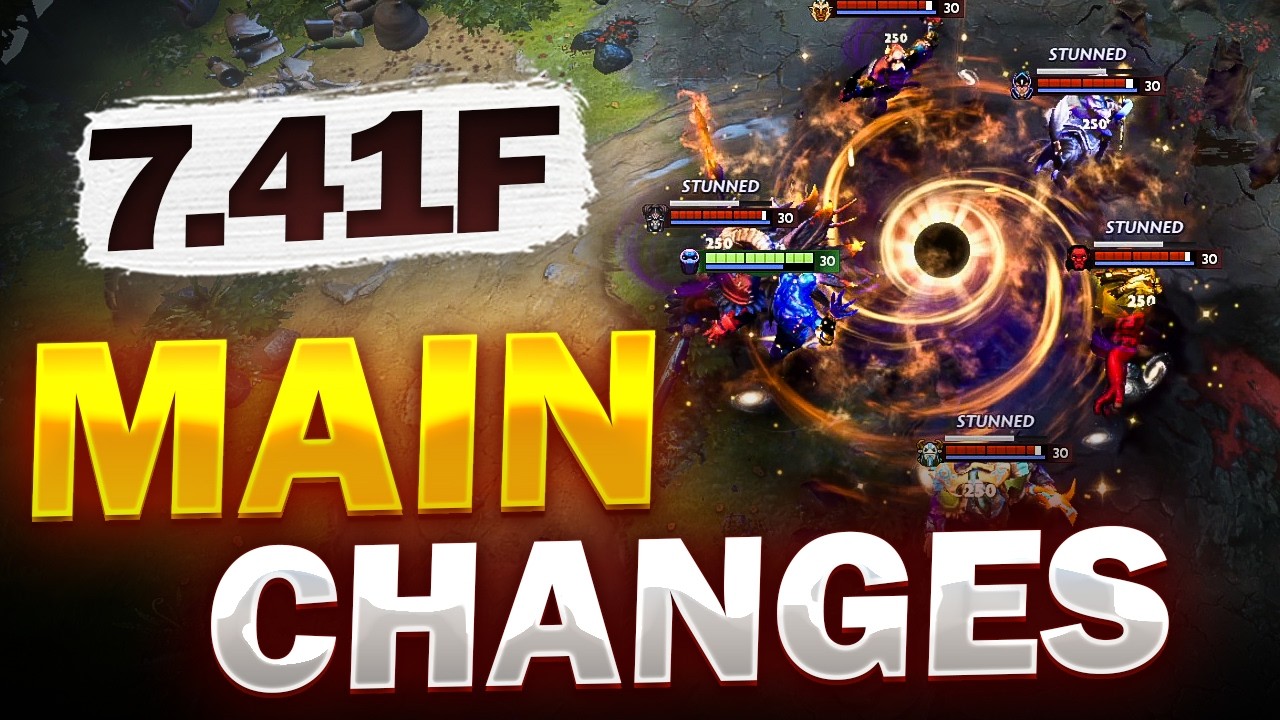 Dota 2 NEW 7.41f Patch - Main Changes!