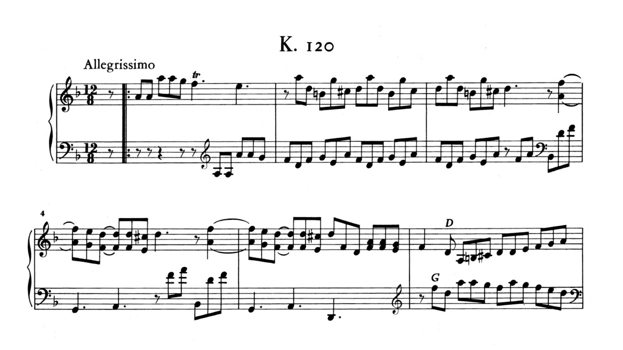 D. Scarlatti - Sonata in D minor, K.120 (Frédérick Haas)