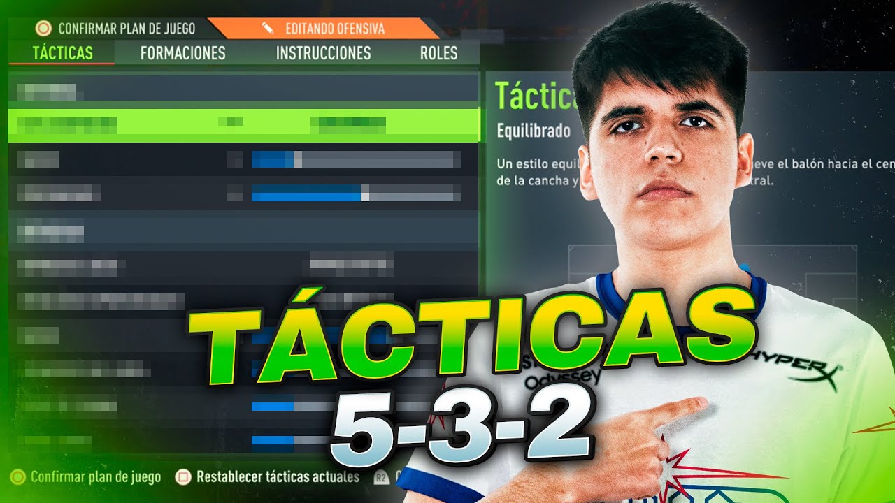 ¿LA FORMACIÓN MÁS MOLESTA DE FIFA? | TÁCTICAS 5-3-2 | nicolas99fc