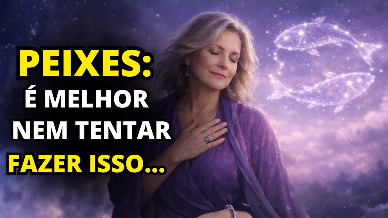 Nunca tente fazer estas 7 coisas comuns se você for de Peixes