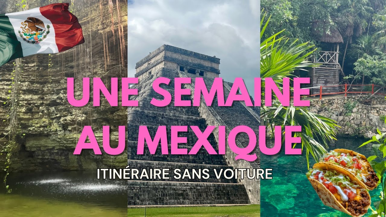 🇲🇽 une semaine au Mexique (Tulum, cenotes, Chitzen Itza, Valladolid, Cancun) 