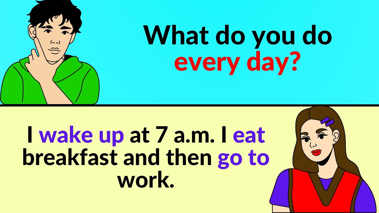 English Speaking Practice: Common Conversations for ESL Students ✅