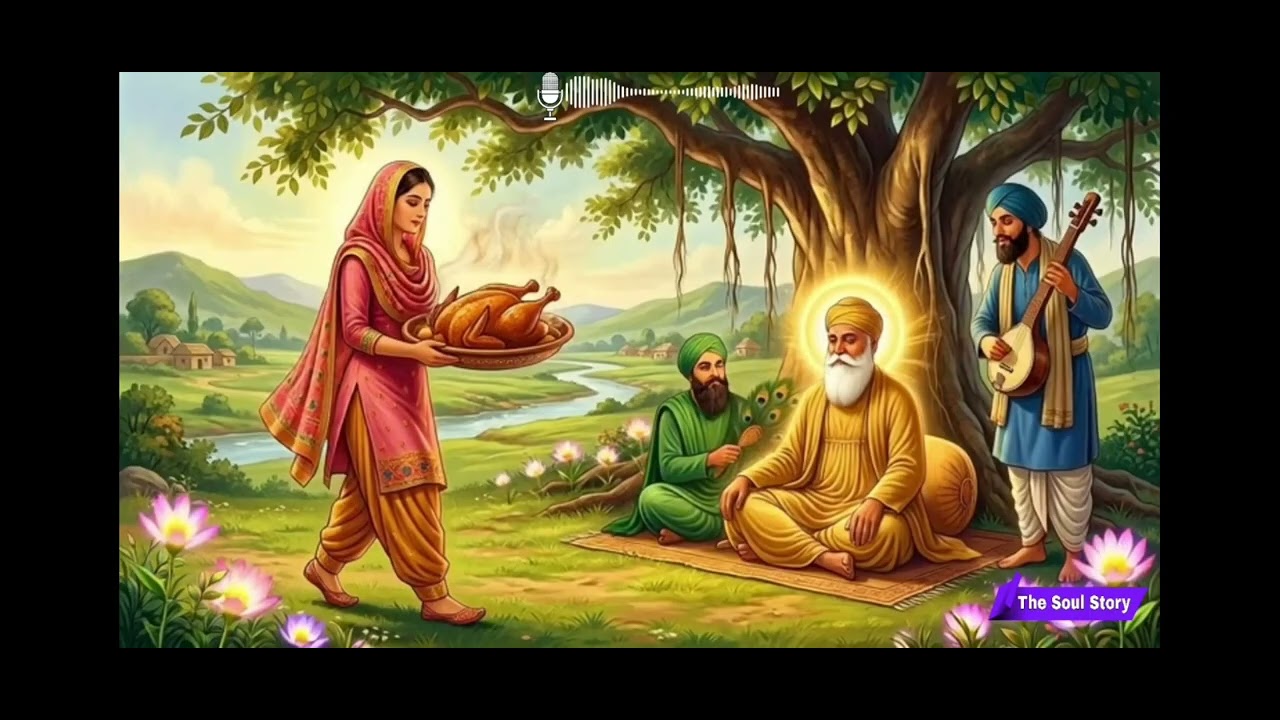 ਜਿਦੋ ਇੱਕ ਔਰਤ ਗੁਰੂ ਜੀ ਲਈ ਮਾਸ ਲੈਕੇ ਆਈ l Guru Nanak Dev Ji 