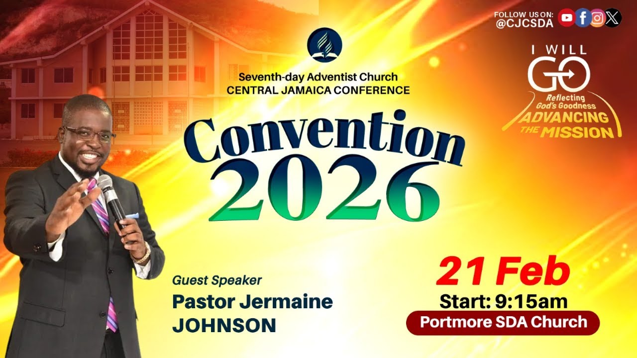 CJC CONVENTION 2026, ST. CATHERINE | Pastor Jermaine Johnson | Feb.21st, 2026