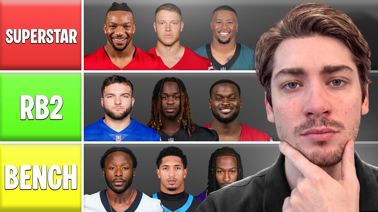 Ranking Every NFL Running Back on a Tier List