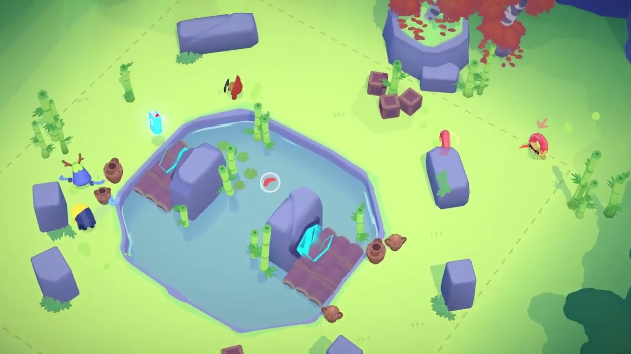 Destorying Bots - Boomerang Fu Gameplay