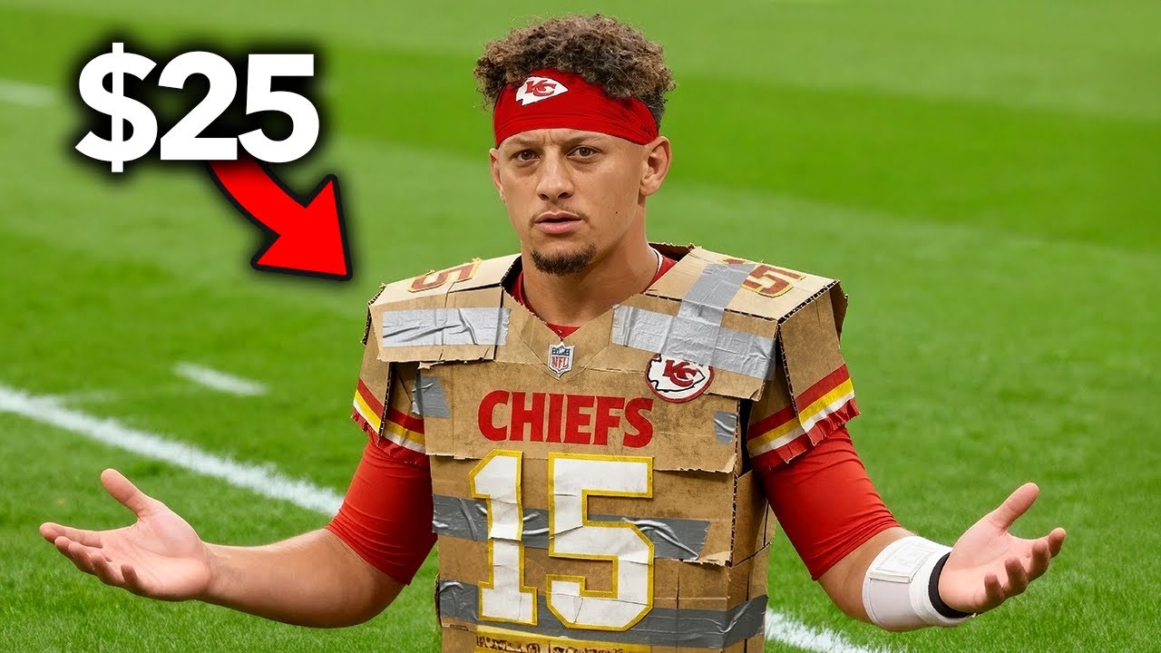 $25 VS $10,000,000 Jerseys NFL Stars Wore