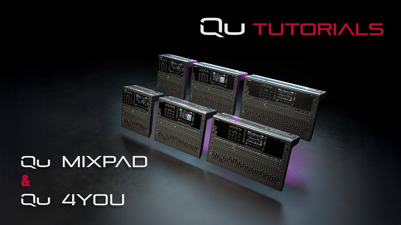 Учебные пособия Qu — приложения Qu MixPad и Qu 4YOU