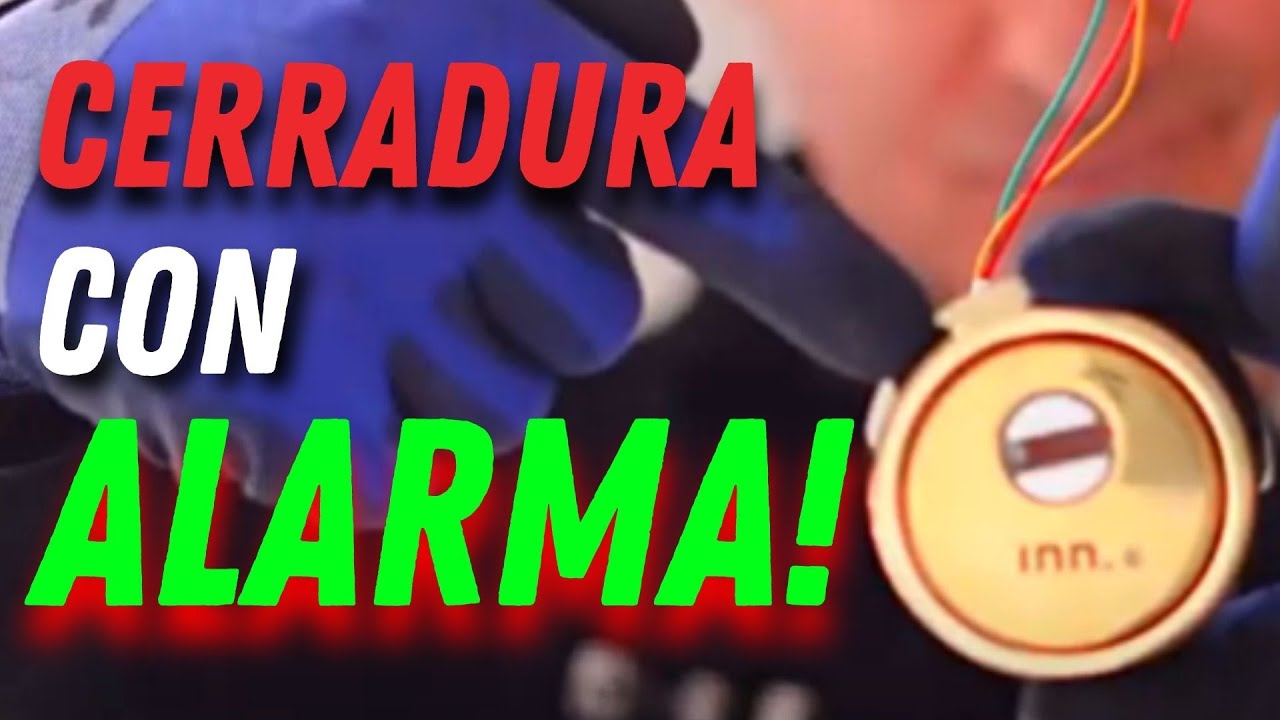 ✅ DESCUBRID el Cerrojo Inn.Locks REDECON con Alarma [Tecnología BQ 🔝]