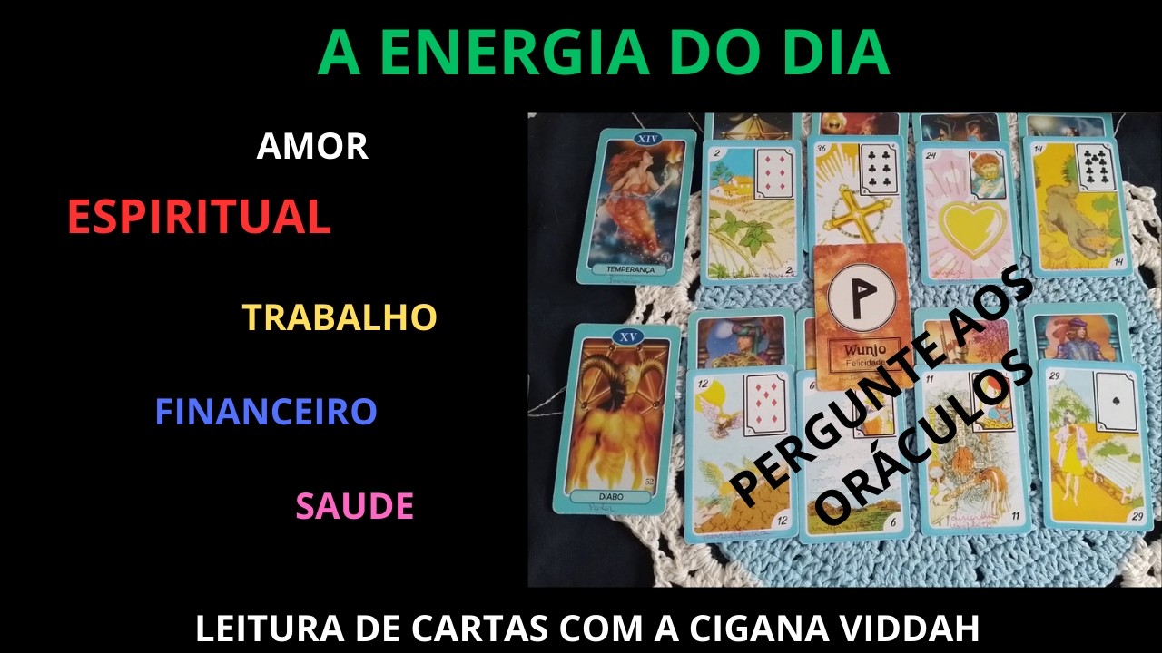 LEITURAS DE CARTAS COM A CIGANA VIDDAH